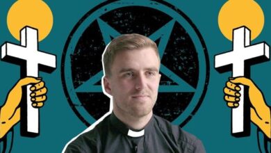 захопився сатанізмом