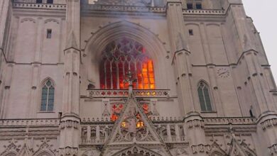 пожежа в кафедральному соборі