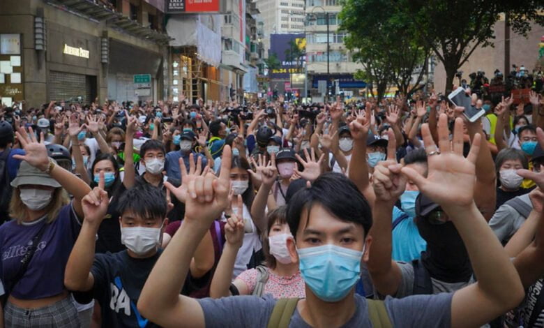 Напруженість в Гонконзі