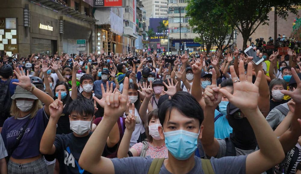Напруженість в Гонконзі