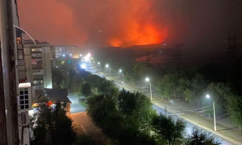 Масштабні пожежі