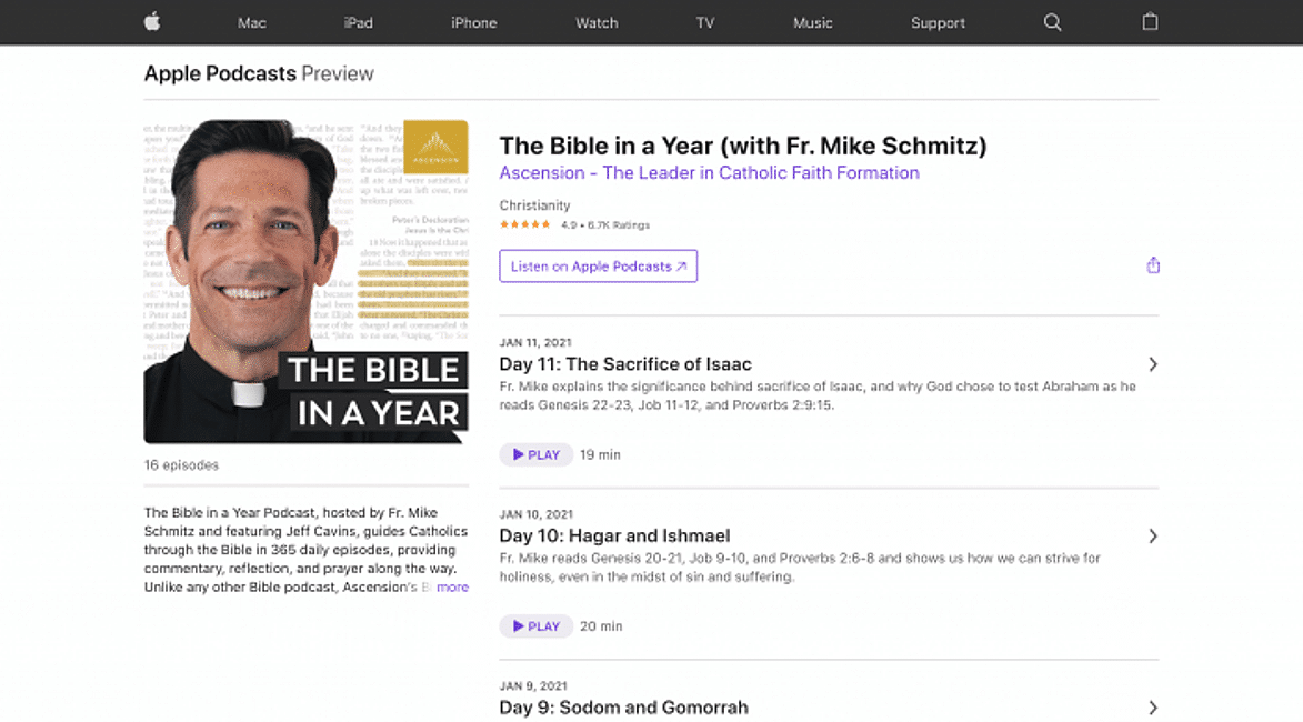 в рейтингу подкастів