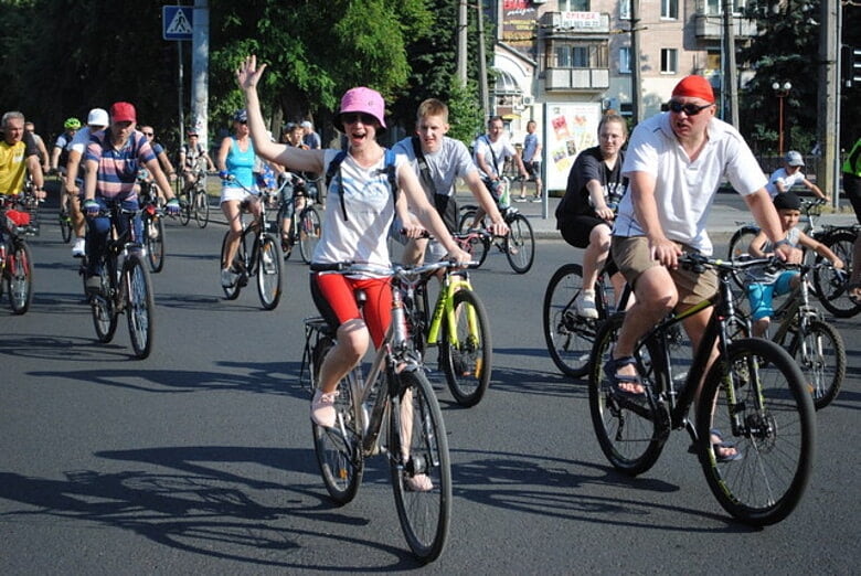 під час велопробігу