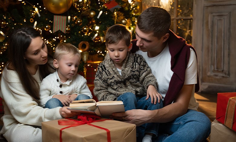 навчити своїх дітей на Різдво