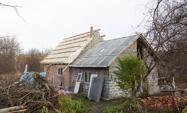 побудували будинок