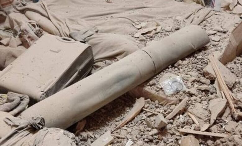 влетела ракета