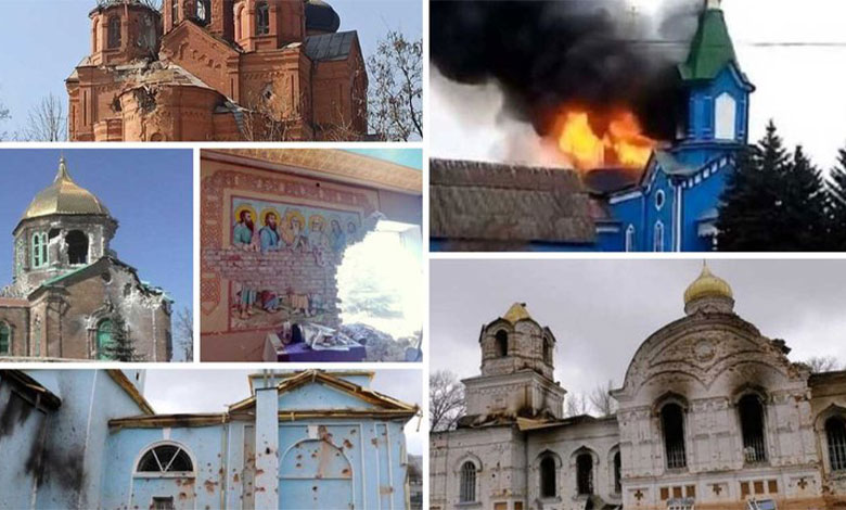 разрушили христианские храмы