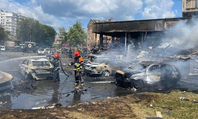удар по центру Вінниці