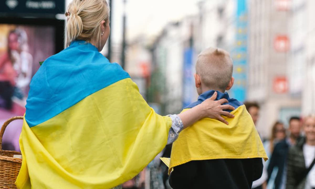 Кількість українських біженців