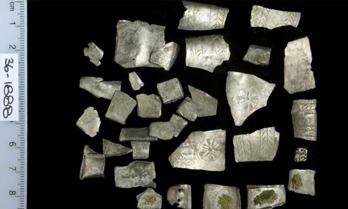 скарб срібла,