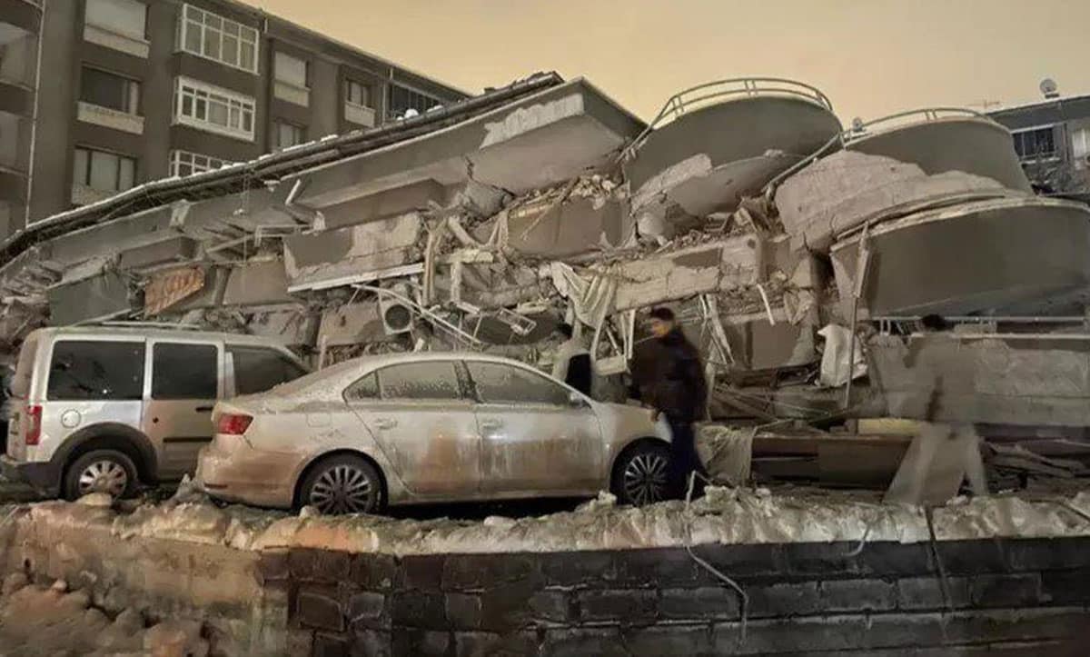 під час землетрусу в Туреччині