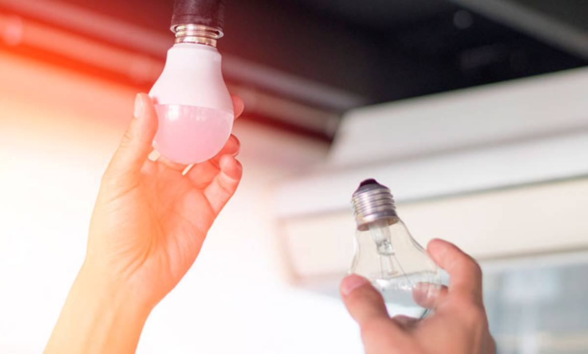 обмін ламп розжарювання на LED-лампи