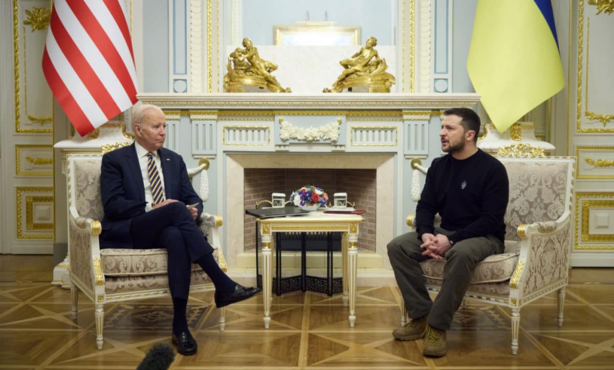 Джозеф Байден приїхав в Україну