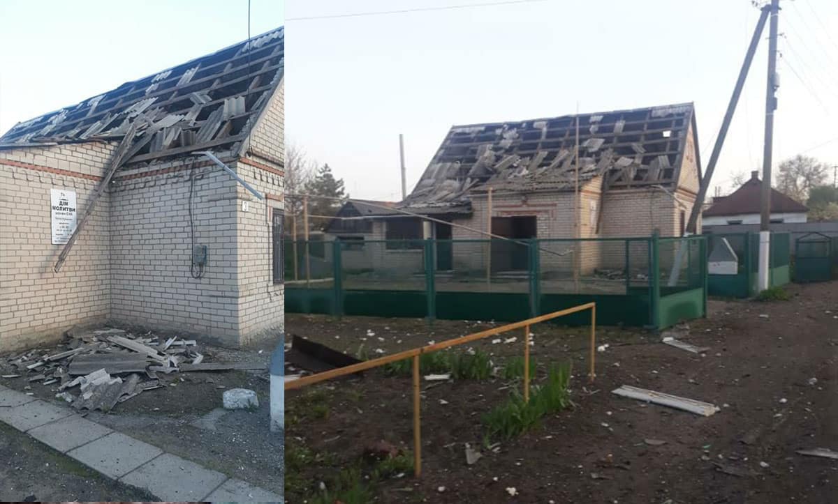 Великодній обстріл Запоріжжя