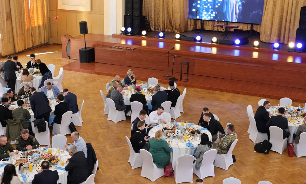 молитовний сніданок в Мінюсті