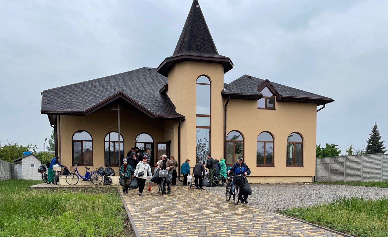 Обстріл дому молитви в Оріхові