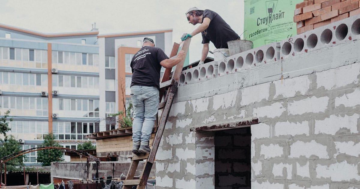 Нідерландські волонтери в Ірпені