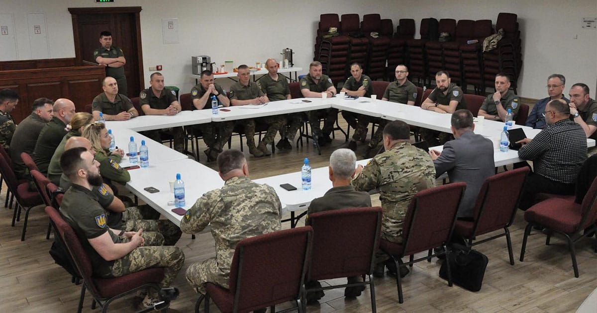 Зустріч капеланів ЗСУ з євангельськими християнами-баптистами