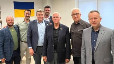 Майк Пенс в Україні