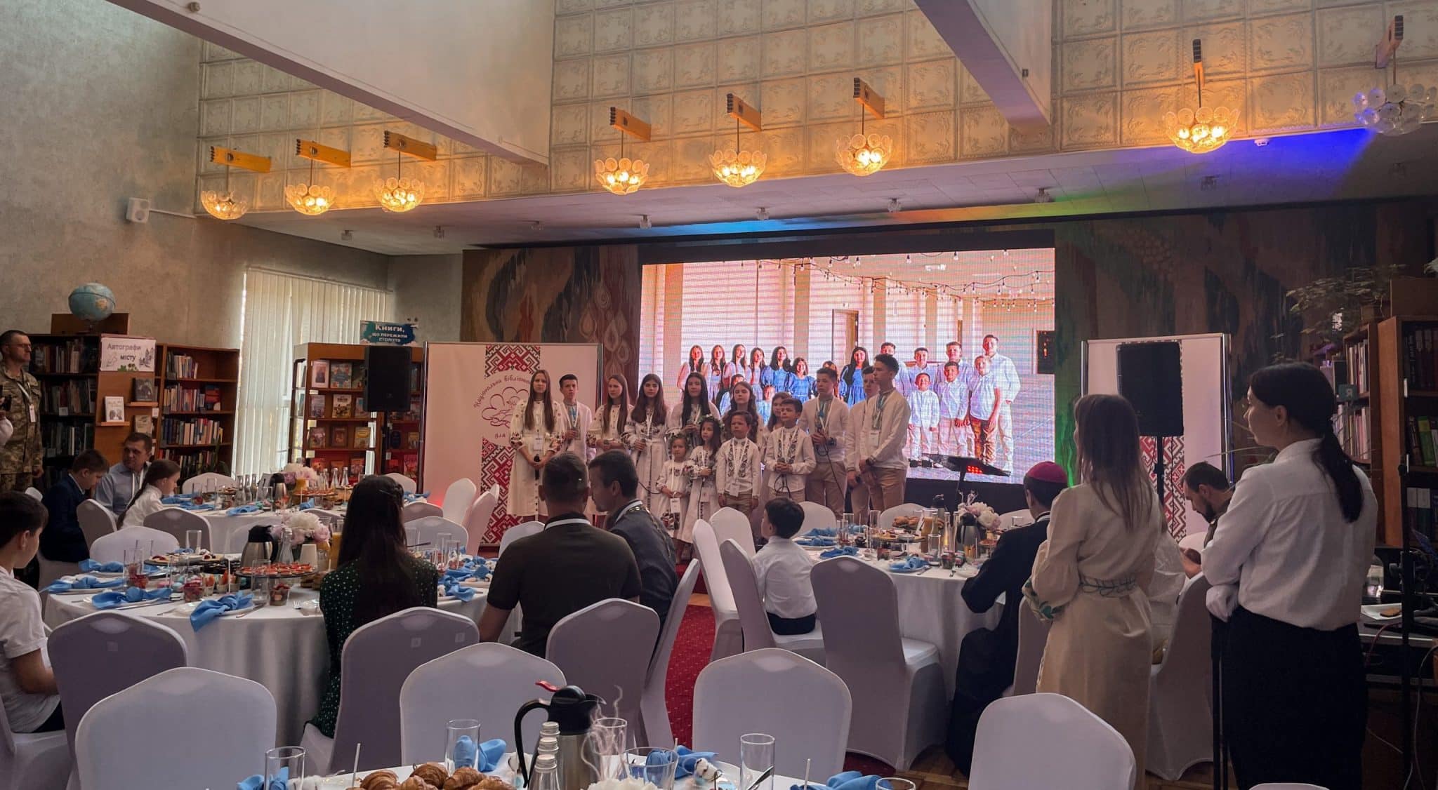 Відбувся перший дитячий бібліотечний молитовний сніданок у Національній бібліотеці України