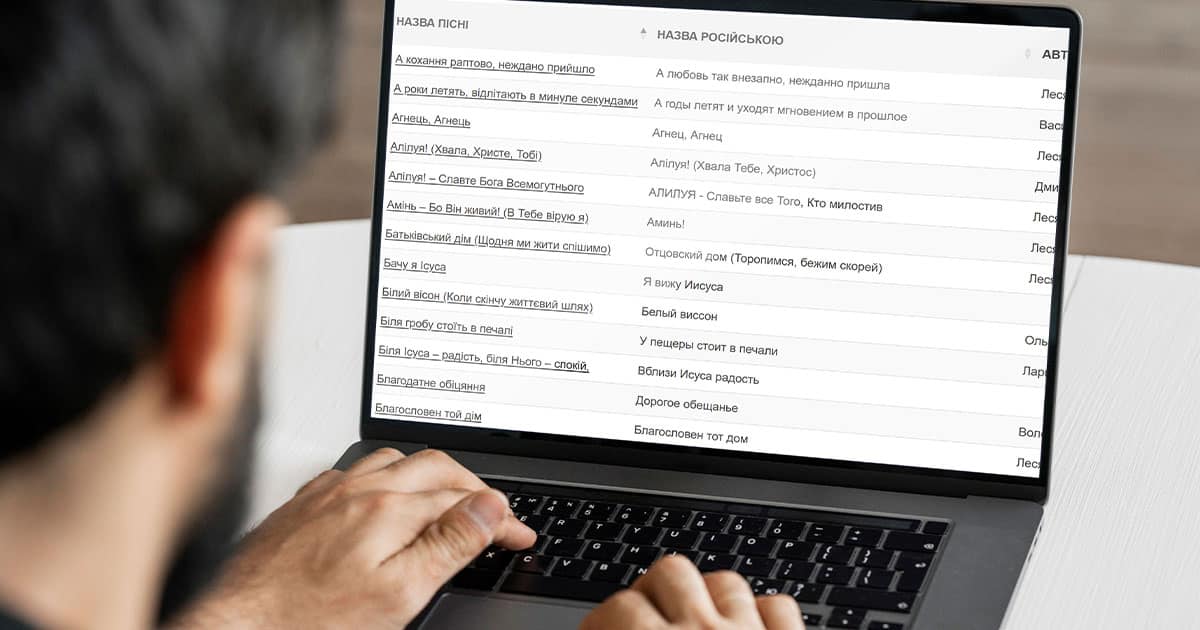 Платформа Songcollection