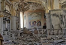 Російська ракетна атака Одеса