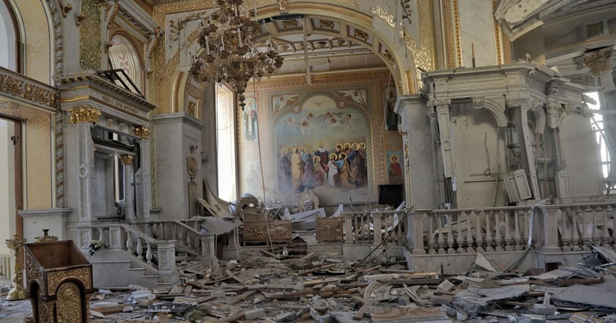 Російська ракетна атака Одеса