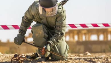 Забруднення України мінами