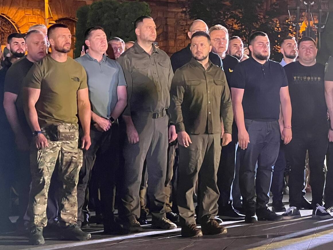 У Львові відбулася молитва за мир, на яку завітав Президент Зеленський