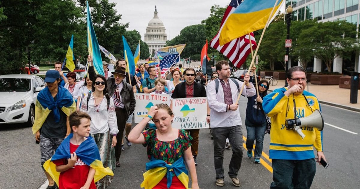 тимчасове перебування українців у США