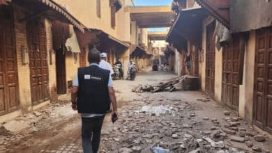 Землетрус в Марокко