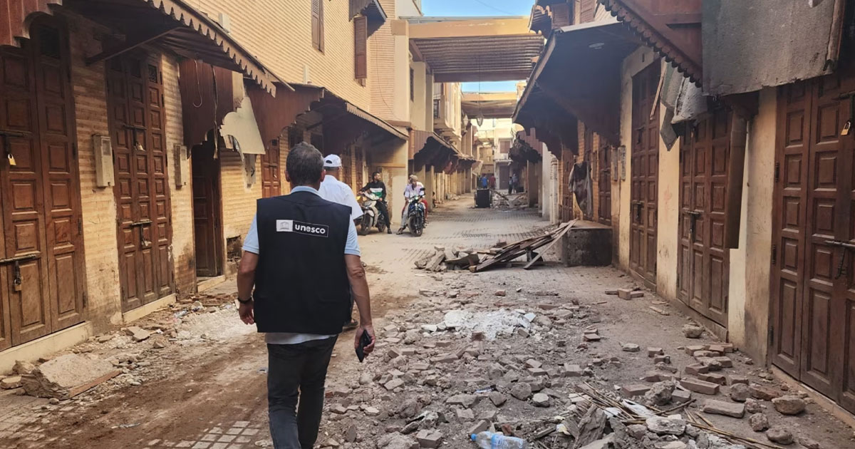 Землетрус в Марокко