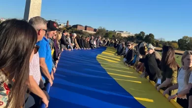 український прапор у Вашингтоні