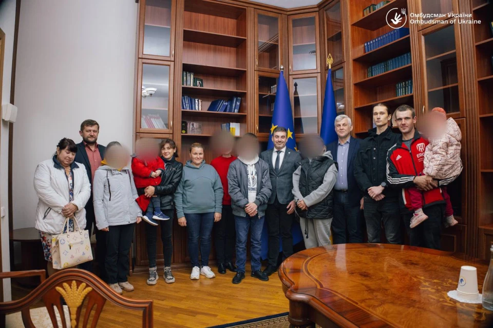 В Україну повернено трьох дітей, яких викрали росіяни під час окупації