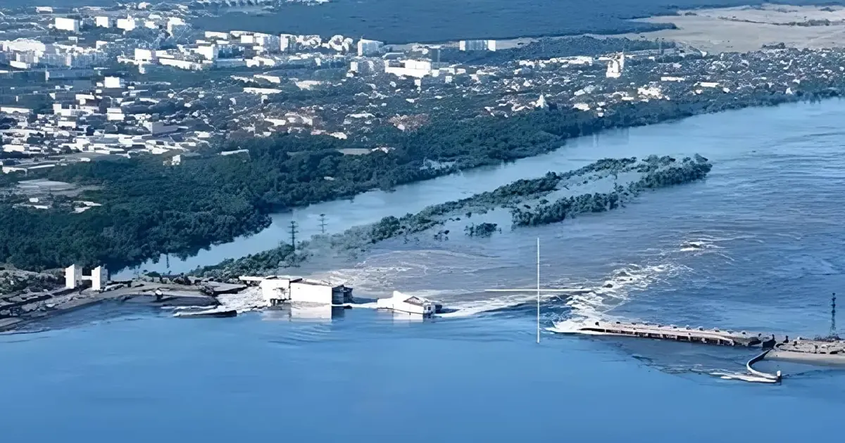 Руйнування Каховської дамби