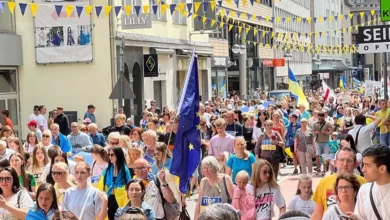 українські біженці в Німеччині