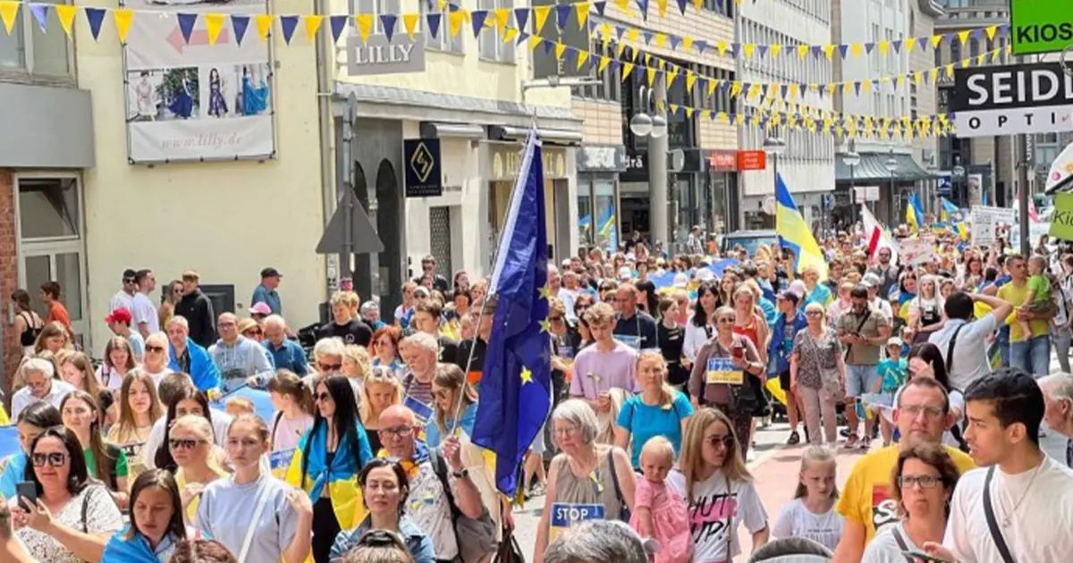 українські біженці в Німеччині