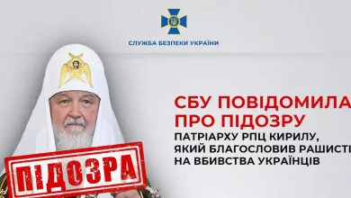 Підозра патріарху РПЦ