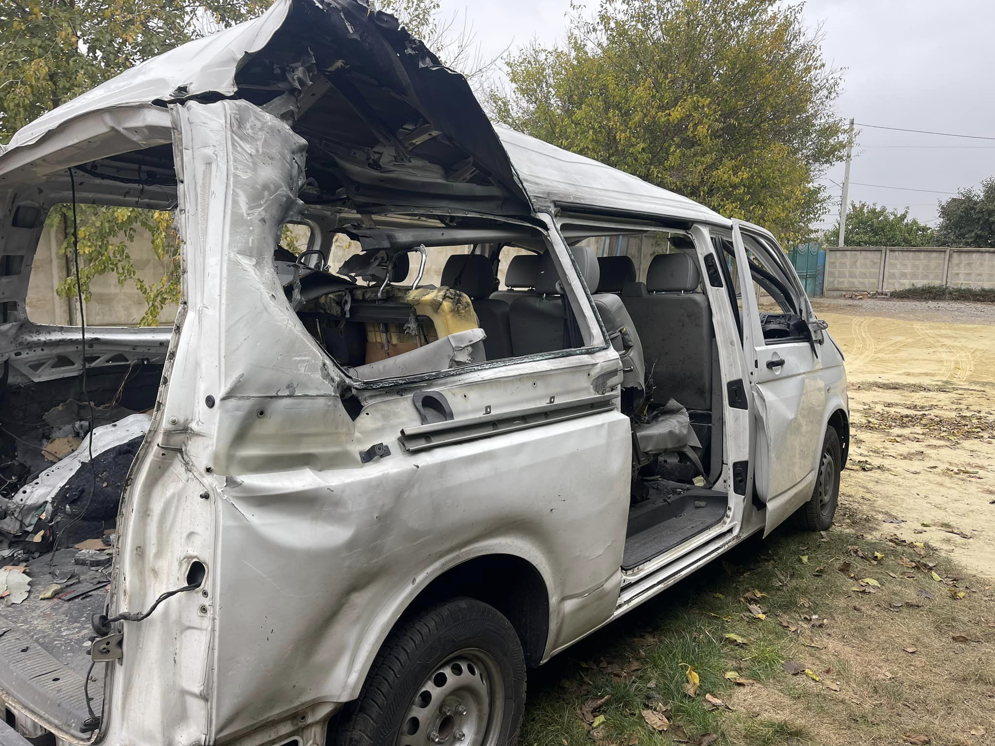 Християнин волонтер з Херсонщини дивом вцілів після вибуху бомби з дрона