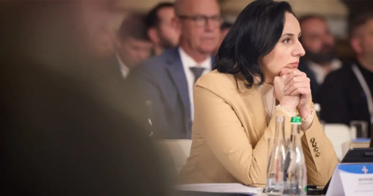 Міністр соціальної політики України Оксана Жолнович обговорює підтримку дітей, постраждалих від війни