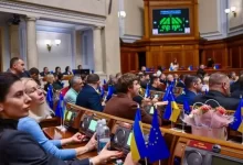 Голосування у Верховній Раді за законопроєкт про штрафи за порушення комендантської години