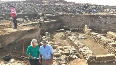 Зображення археологічних розкопок місця, де, за припущеннями, знаходилося біблійне місто Содом.