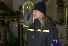 Інспектори ДСНС перевіряють вогнегасники у церкві