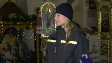 Інспектори ДСНС перевіряють вогнегасники у церкві