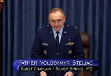 Молитва українського священника в Сенаті США