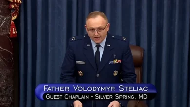 Молитва українського священника в Сенаті США