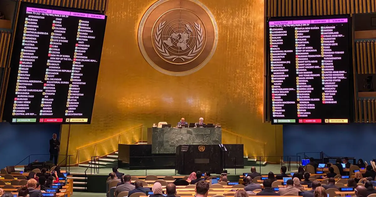 Генеральна Асамблея ООН голосує за резолюцію проти порушень прав людини Росією в Україні