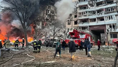 "Фото з місця російських обстрілів в Україні, грудень 2023