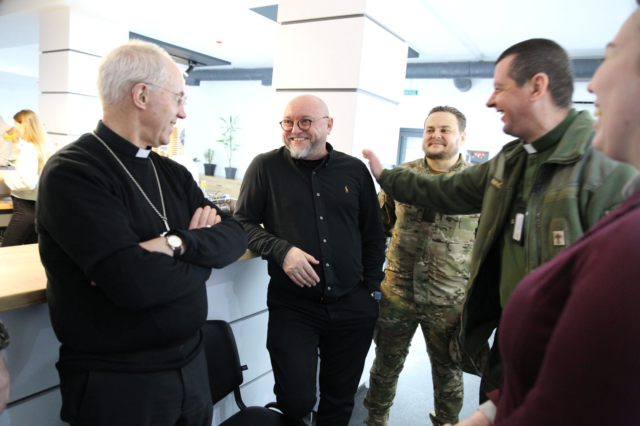 Архиєпископ Кентерберійський, Джастін Уелбі зустрівся з військовими капеланами