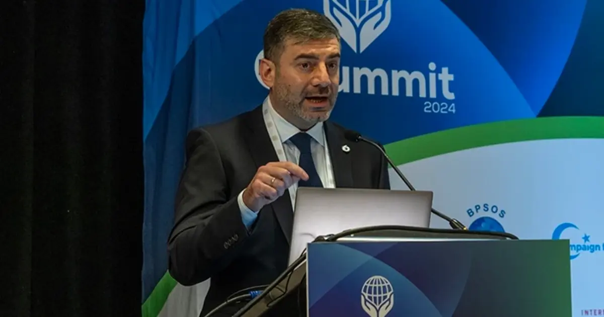 Дмитро Лубінець виступає на Міжнародному саміті з релігійної свободи